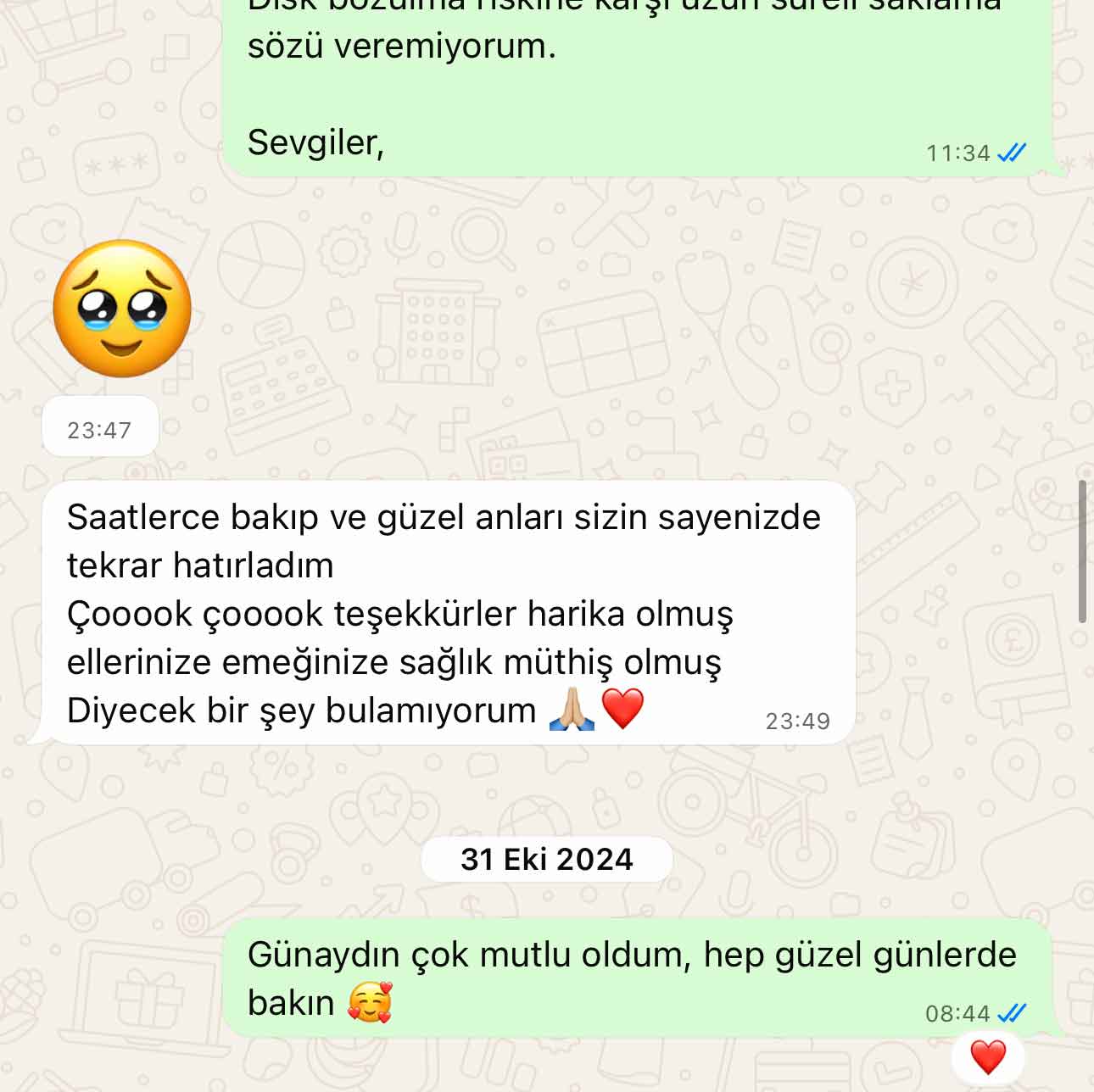 WhatsApp yorumu