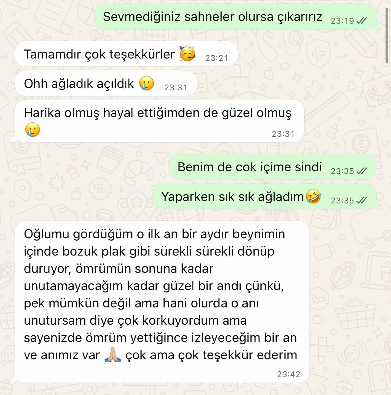 WhatsApp yorumu